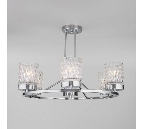 Люстра на штанге Eurosvet Calle 60127/6 хром 60127/6