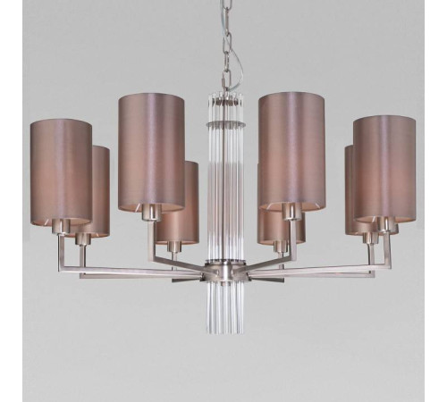 Подвесная люстра Eurosvet Soffio 60134/8 никель