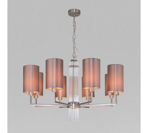 Подвесная люстра Eurosvet Soffio 60134/8 никель