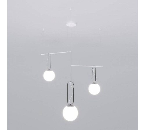 Подвесная люстра Eurosvet Riche 70143/3 белый