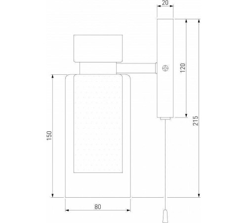 Бра Eurosvet Amado 70115/1 белый