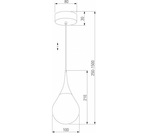 Подвесной светильник Eurosvet Adour a063856