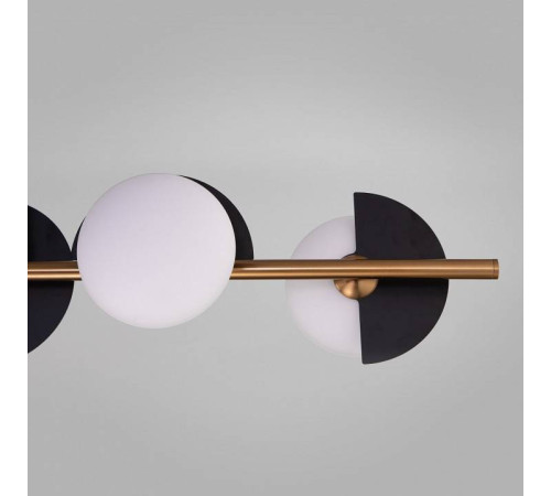 Подвесная люстра Eurosvet Moity 70149/6 черный/латунь