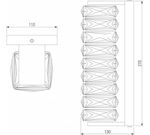 Накладной светильник Eurosvet Blitz a065321