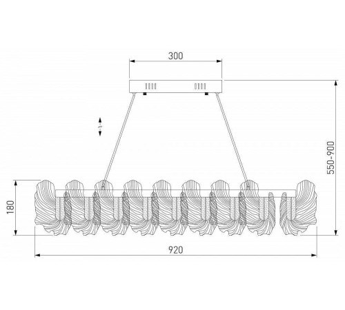 Подвесной светильник Bogate's Farfalla 90376/1