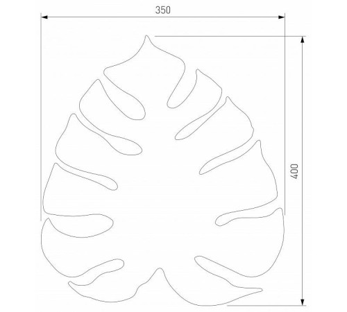 Накладной светильник TK Lighting Monstera 5422 Monstera