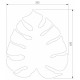 Накладной светильник TK Lighting Monstera 5422 Monstera