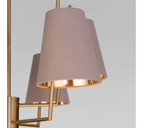 Люстра на штанге Eurosvet Topanga 60173/6 латунь