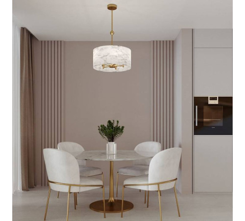 Светильник на штанге Eurosvet Brume 60174/5 латунь