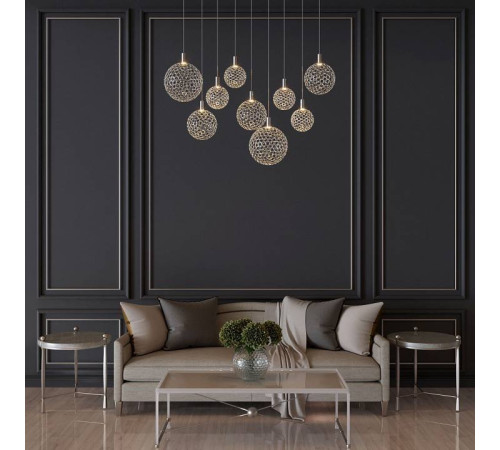 Подвесной светильник Eurosvet Gemini 90353/9 хром