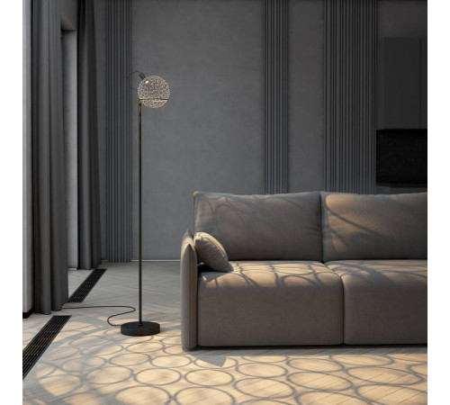 Торшер Eurosvet Gemini 80492/1 черный