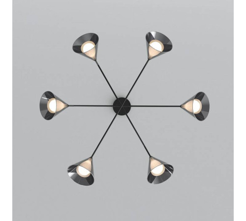 Подвесная люстра Eurosvet Enigma 70161/6 черный