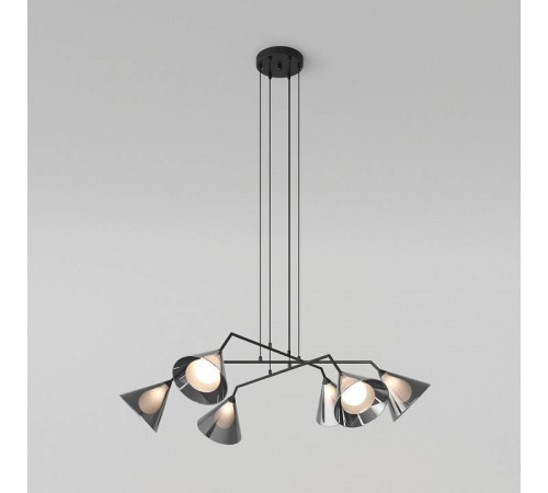 Подвесная люстра Eurosvet Enigma 70161/6 черный