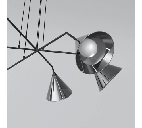 Подвесная люстра Eurosvet Enigma 70161/6 черный