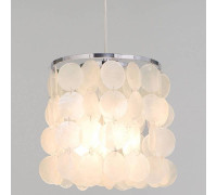 Подвесной светильник Eurosvet Sandra 60185/1 хром/перламутр