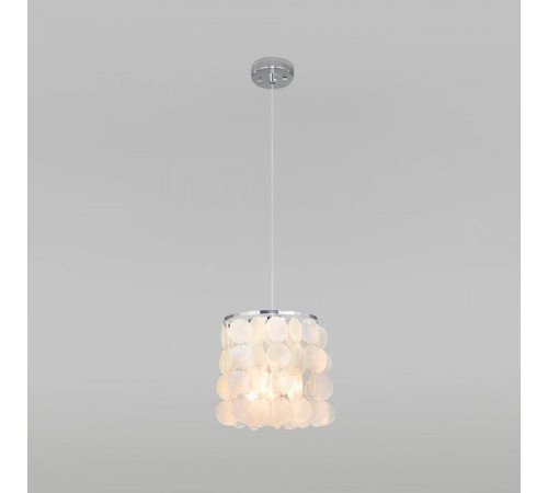 Подвесной светильник Eurosvet Sandra 60185/1 хром/перламутр