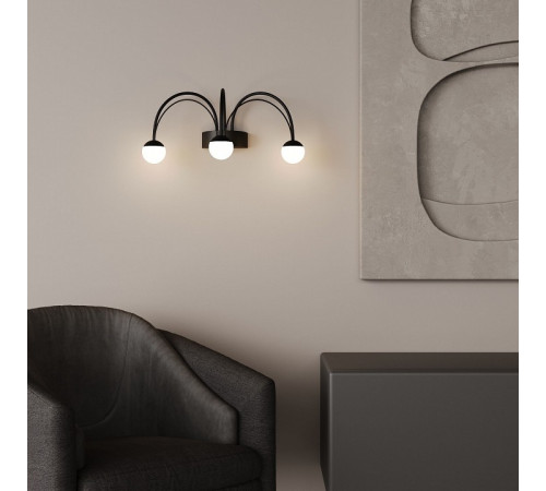 Бра Eurosvet Ragno 90031/3 черный