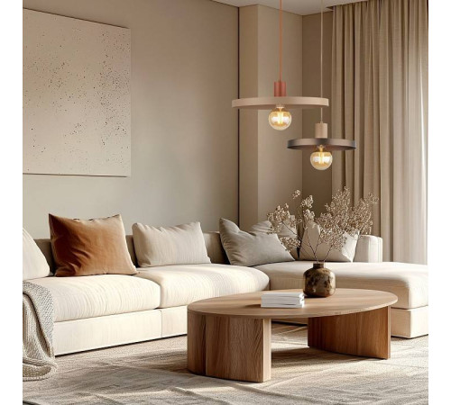 Подвесной светильник TK Lighting SILA 10757 SILA SABIA BROWN