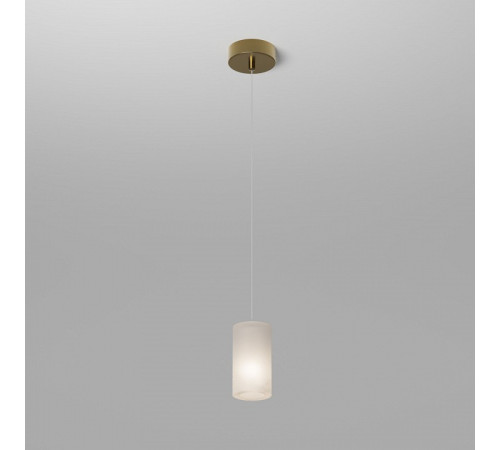 Подвесной светильник Eurosvet Marba 304052 алебастр / латунь