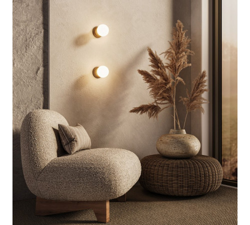 Накладной светильник Eurosvet Stone 303051 травертин