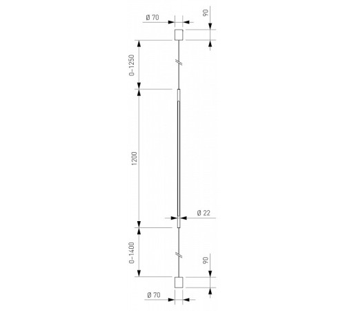 Светильник на растяжке Eurosvet Thrust 604051 LED