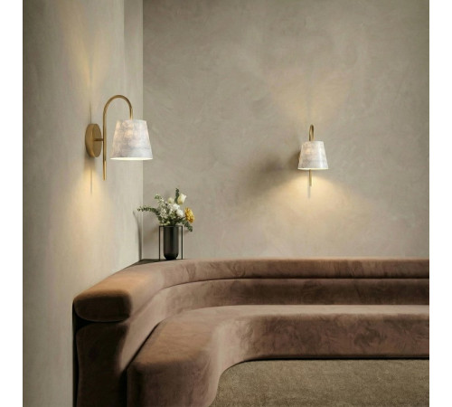 Бра Eurosvet Pearl 101013 латунь/перламутр