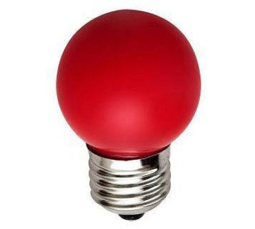 Лампа светодиодная Feron LB-37 E27 1 Вт синяя 25116