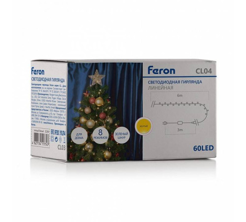 Гирлянда Нить Feron CL04 32302