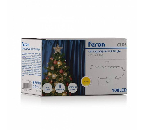 Гирлянда Нить Feron CL05 32309