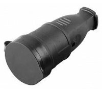 Розетка переносная разборная с заземлением и крышкой Stekker Одри 32751