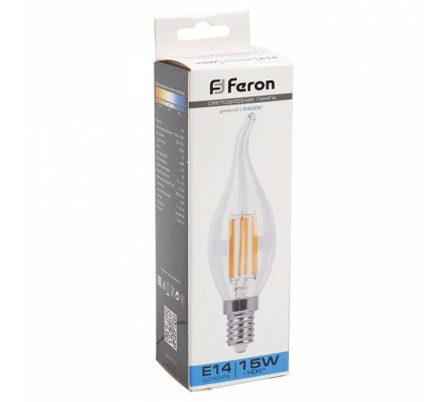 Лампа светодиодная Feron LB-718 E14 15Вт 6400K 38264