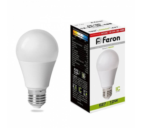 Лампа светодиодная Feron LB-192 E27 10 Вт 4000 K 38265