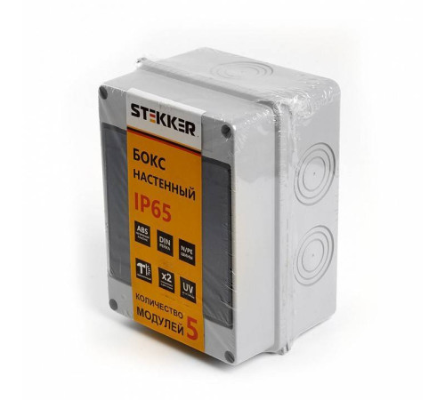 Электрический щиток накладной Stekker EBX50-1/05-65 39189