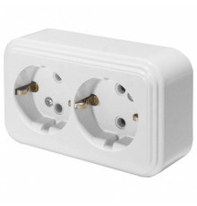 Розетка с заземлением Stekker 39695