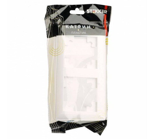 Рамка на 2 поста Stekker PFR00-7002-01 39793