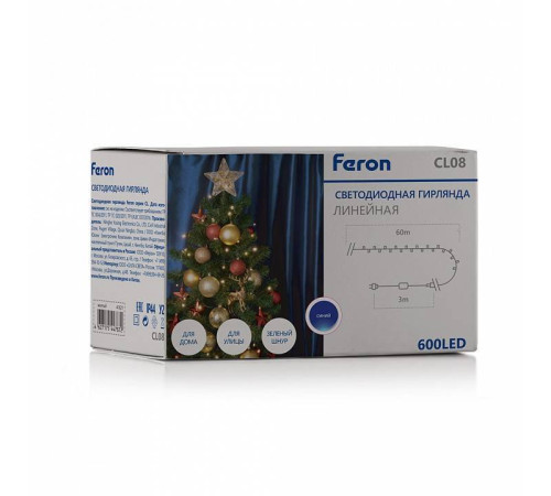 Гирлянда Нить Feron CL08 41621