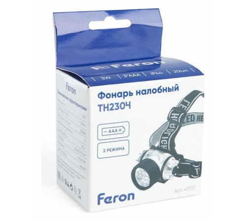 Фонарь налобный Feron TH2304 41708