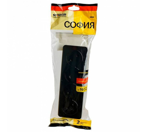 Розетка без заземления Stekker София 49319