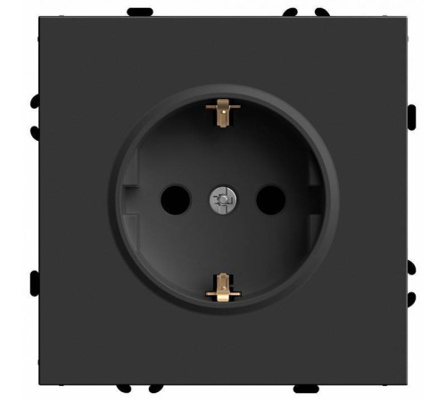 Розетка без заземления и с шторкой, без рамки Stekker RST16-5110-05 49854