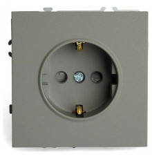 Розетка с заземлением и со шторкой, без рамки Stekker Эмили 49958