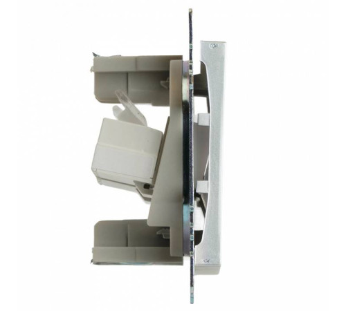 Розетка двойная Ethernet RJ-45 без рамки Stekker Катрин 50005