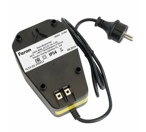 Трансформатор с проводом Feron LB502 51480