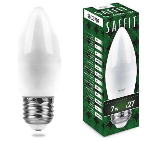Лампа светодиодная Feron Saffit SBC3707 E27 7Вт 4000K 55033
