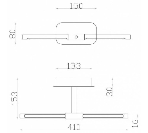 Подсветка для зеркала Favourite Insight 4016-1W