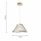 Подвесной светильник Favourite Fibra 4634-6P