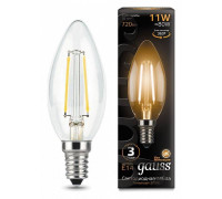 Лампа светодиодная Gauss Filament E14 11 Вт 2700 K 103801111