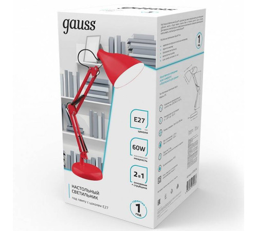 Настольная лампа офисная Gauss GT003 GT0034