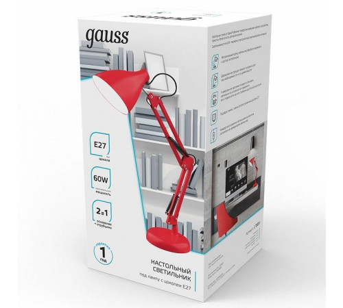 Настольная лампа офисная Gauss GT003 GT0034