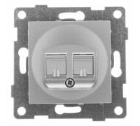 Розетка телефонная RJ-12 без рамки Gusi Electric BRAVO С10Т1-004