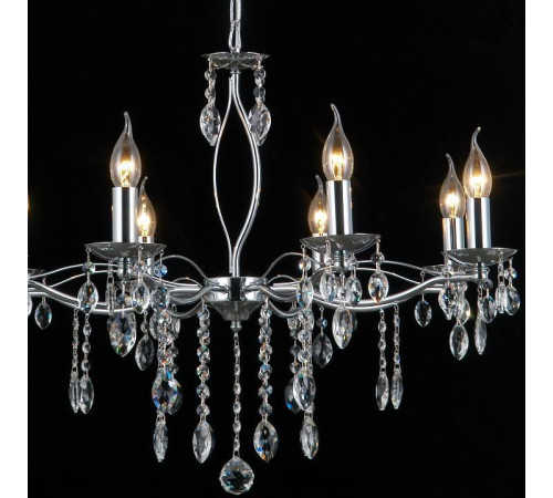 Подвесная люстра ILLUMICO CASTOR IL0266-8PSQ-24 CR CASTOR